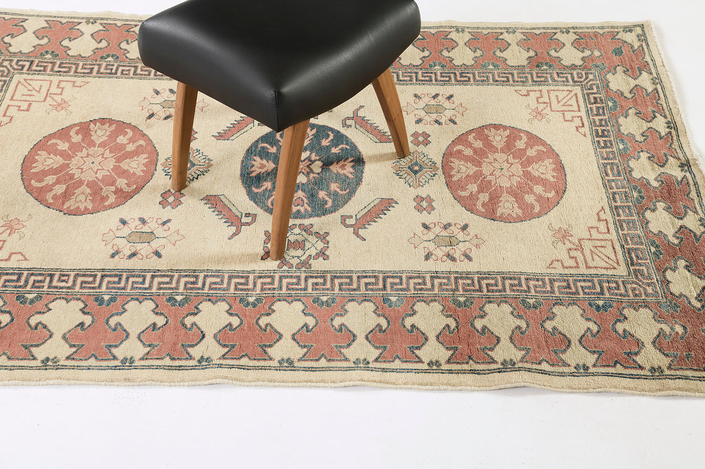 Natural Dye Khotan Revival Rug
