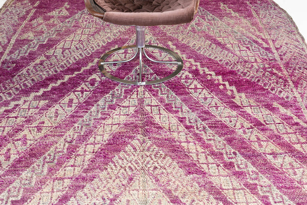 Modern Rug Image 13018 Vintage Moroccan Beni MGuild Tribe Berber Rug