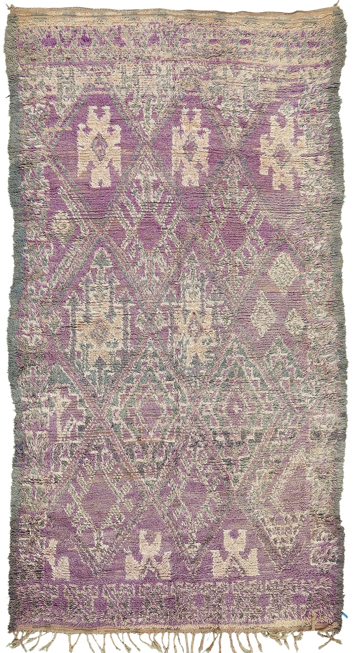 Modern Rug Image 13460 Vintage Moroccan MGuild Tribe Berber Rug