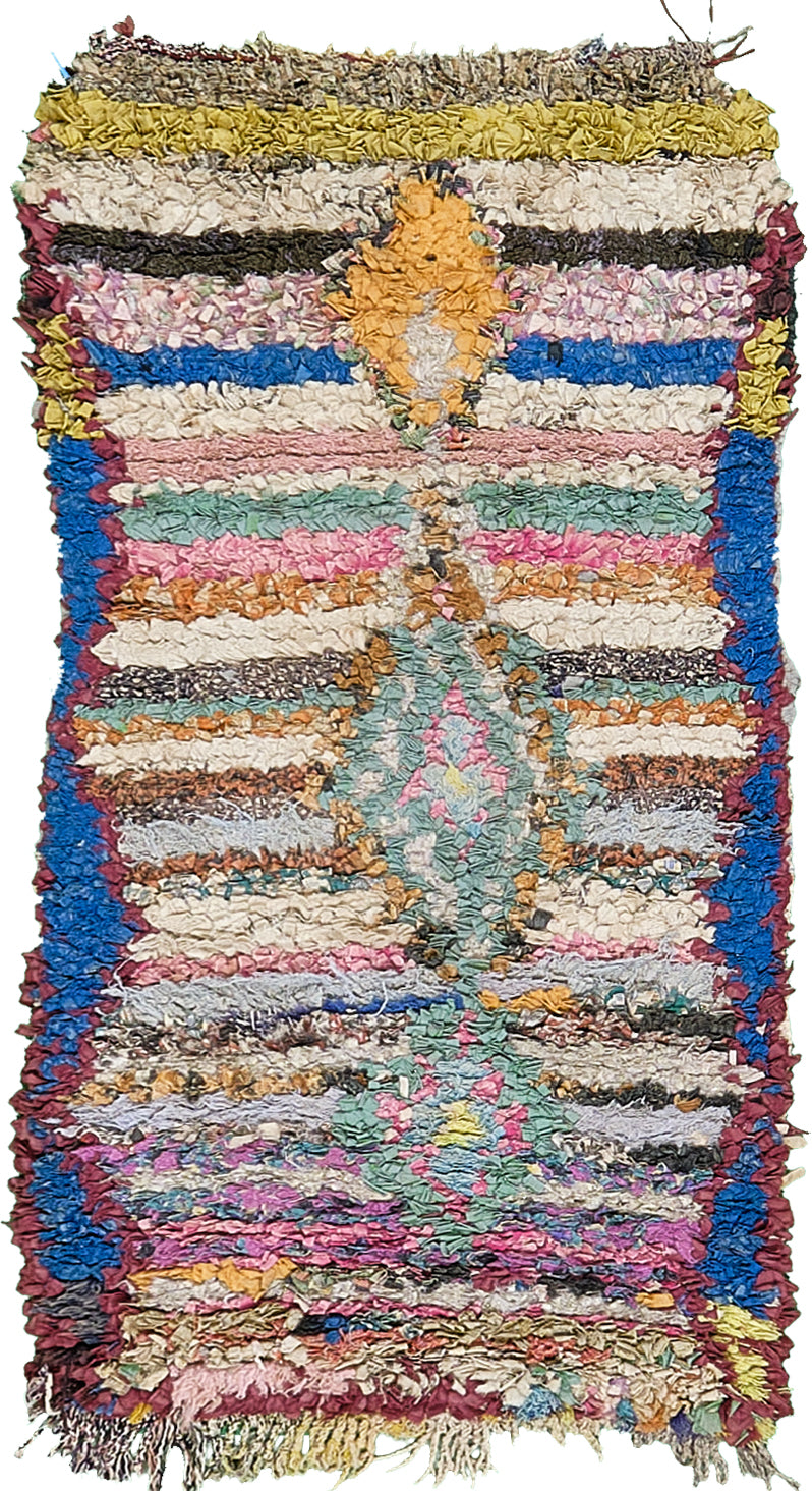 Modern Rug Image 13253 Vintage Moroccan Boujad Tribe Berber Rug