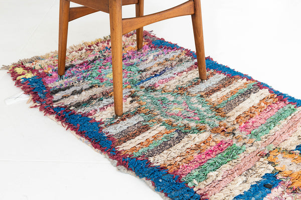 Modern Rug Image 13256 Vintage Moroccan Boujad Tribe Berber Rug