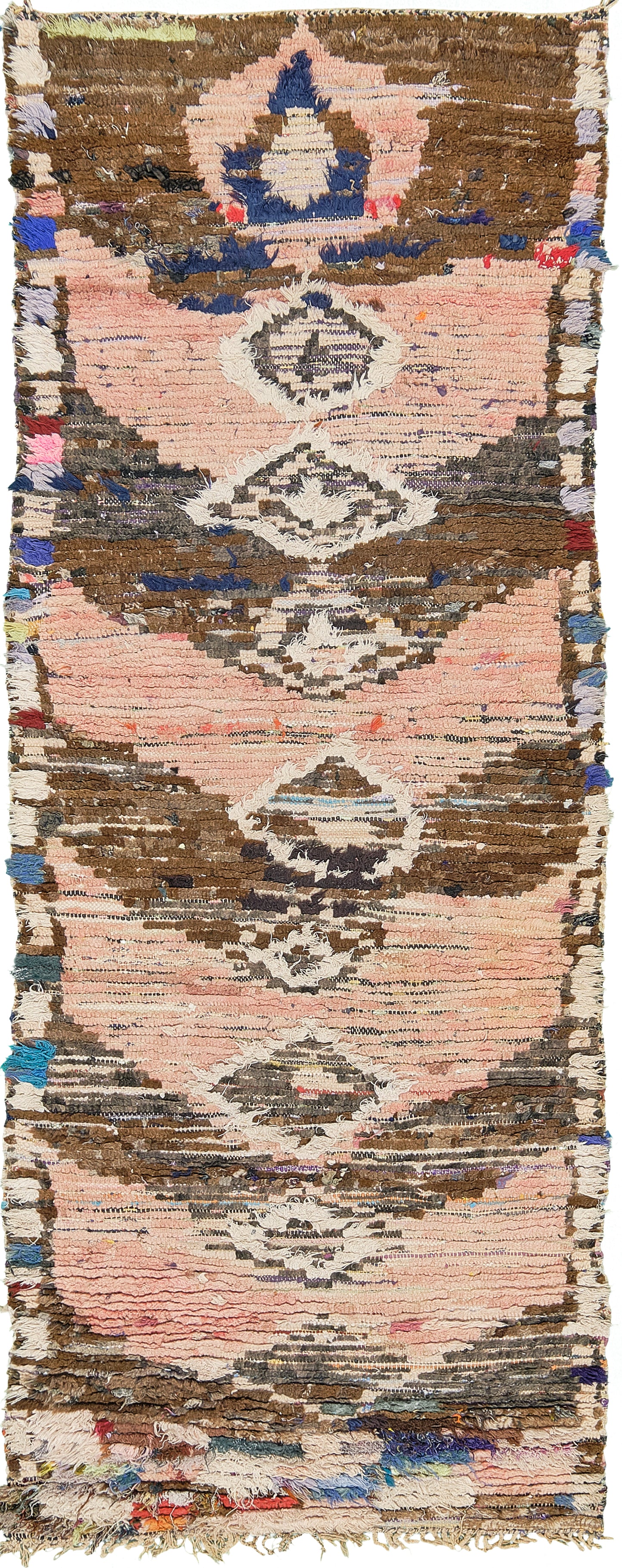 Modern Rug Image 13317 Vintage Moroccan Boujad Tribe Berber Runner