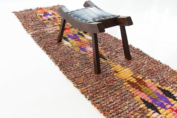 Modern Rug Image 13307 Vintage Moroccan Boujad Tribe Berber Runner