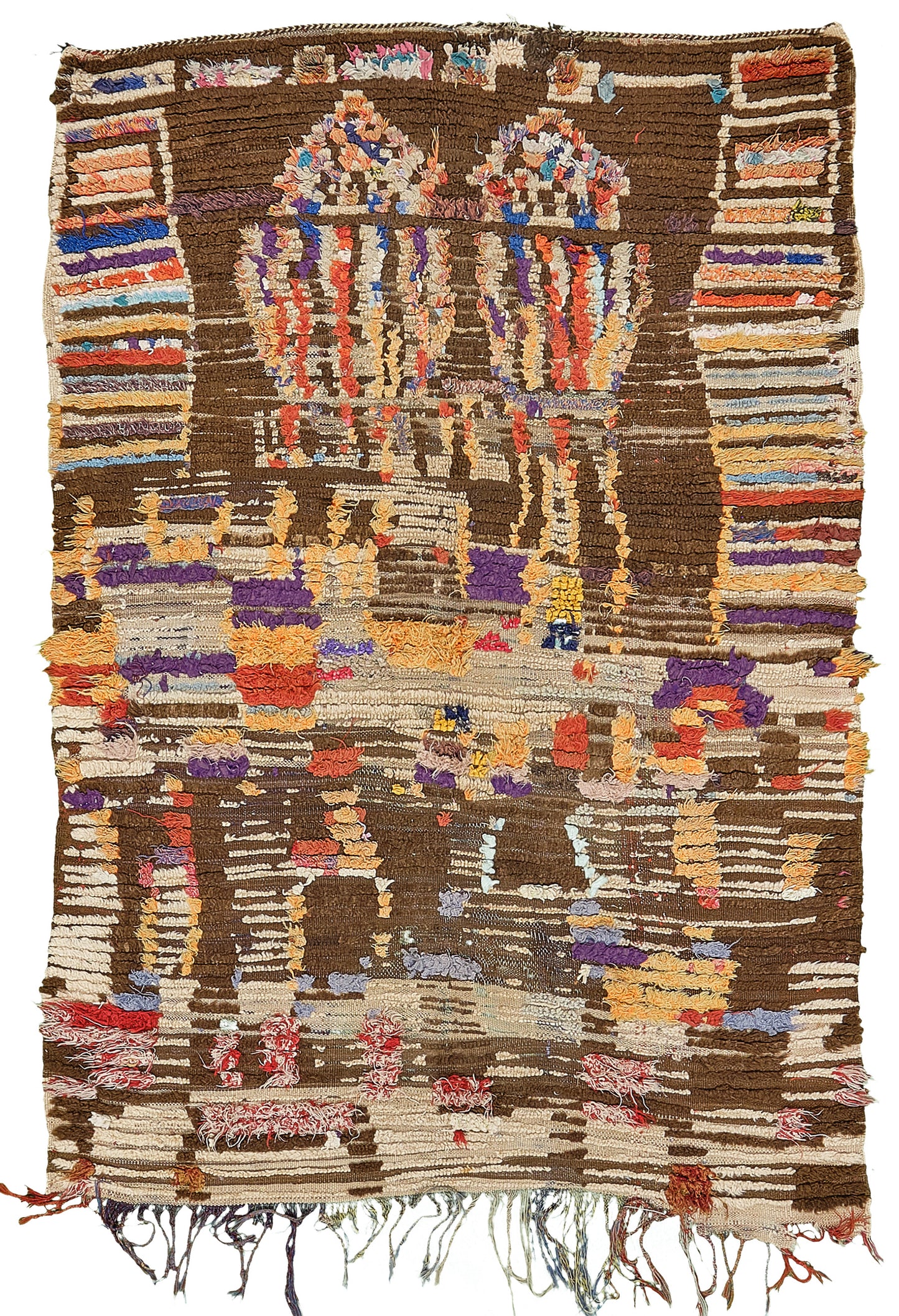 Modern Rug Image 13268 Vintage Moroccan Boujad Tribe Berber Rug