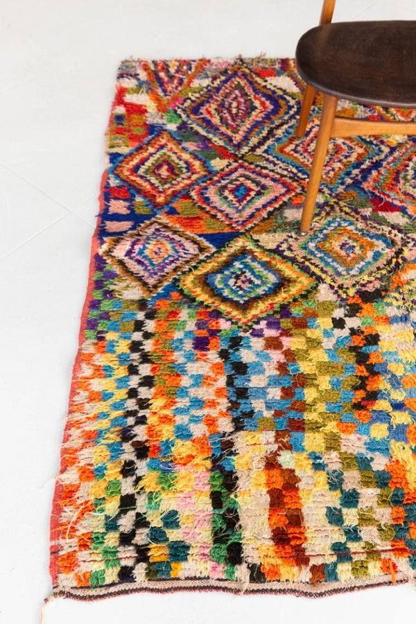 Modern Rug Image 13279 Vintage Moroccan Boujad Tribe Berber Rug