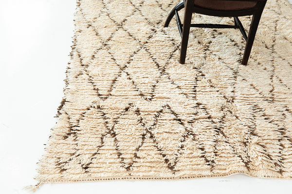 Modern Rug Image 13091 Vintage Moroccan Beni Ourain Tribe Berber Rug