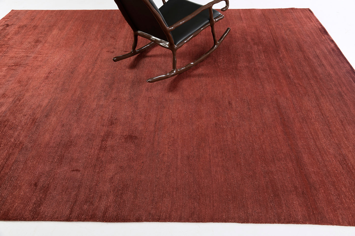 Modern Rug Image 10369 Solid Design Bamboo Silk Rug Dara