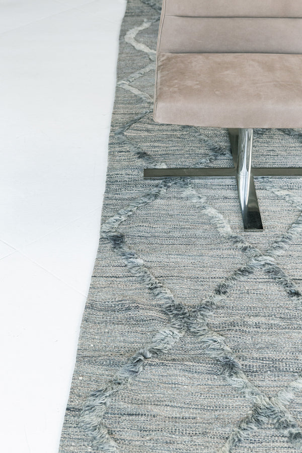 Modern Rug Image 8022 Moroccan Middle Atlas Tribe Berber Embossed Runner