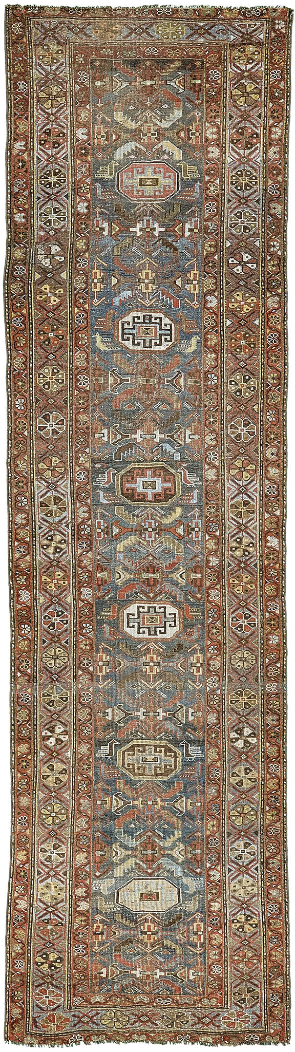 Persian Rug 846 Antique Persian Kurdish Runner 26703