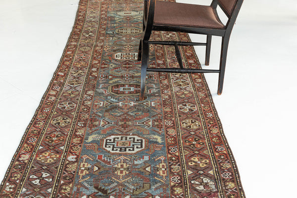 Persian Rug 849 Antique Persian Kurdish Runner 26703