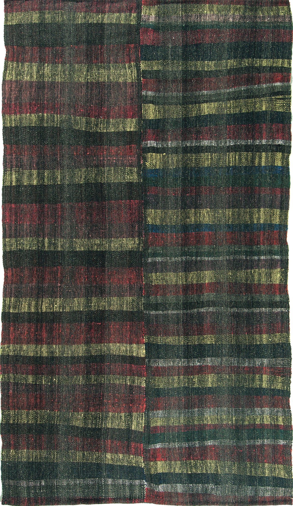 Turkish Tisse Kilim Flat Weave Rug - flat-weave kilim, hand-knotted in Turkey - one-of-a-kind handmade area rug [#20]