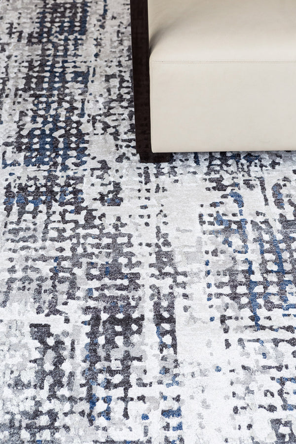 Modern Rug Image 7878 Modern Design Wool & Bamboo Silk Rug 10140A