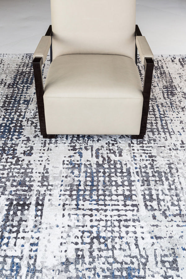 Modern Rug Image 7877 Modern Design Wool & Bamboo Silk Rug 10140A