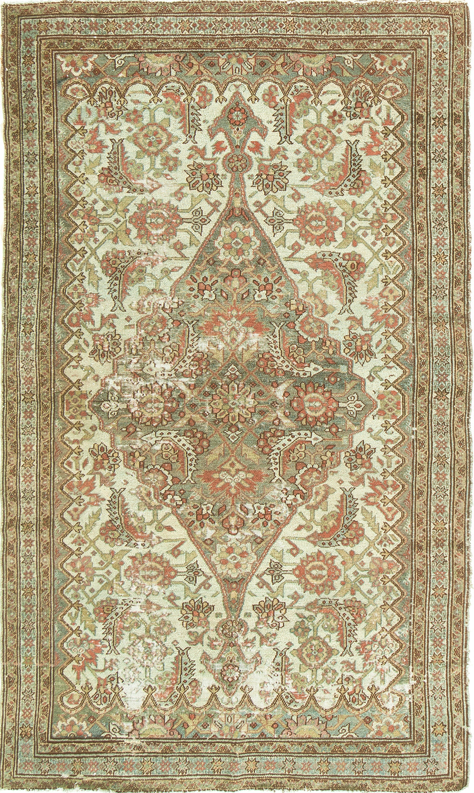 Antique Persian Bibikabad Rug 26896