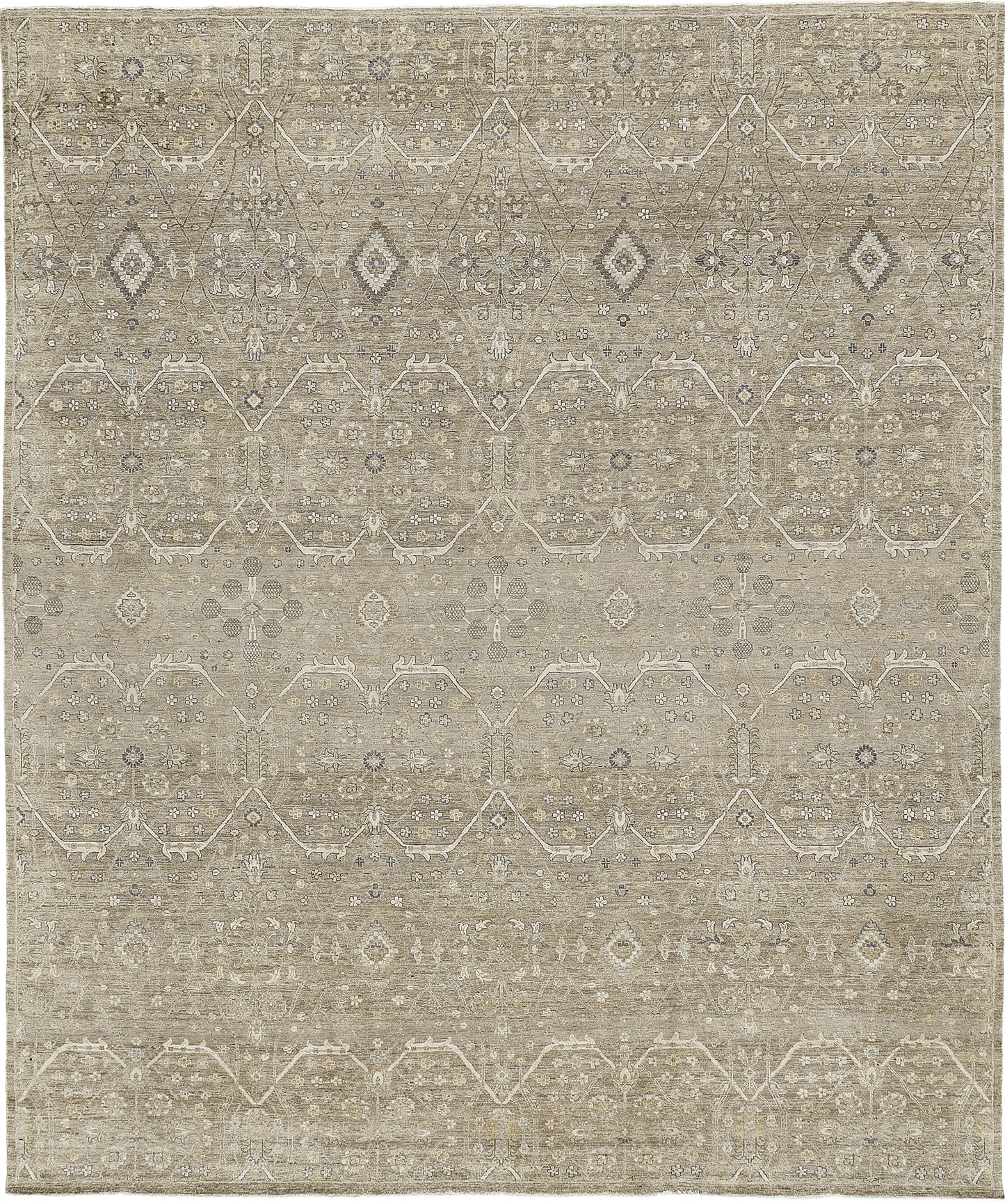 Transitional Design Vintage Revival Rug EF5