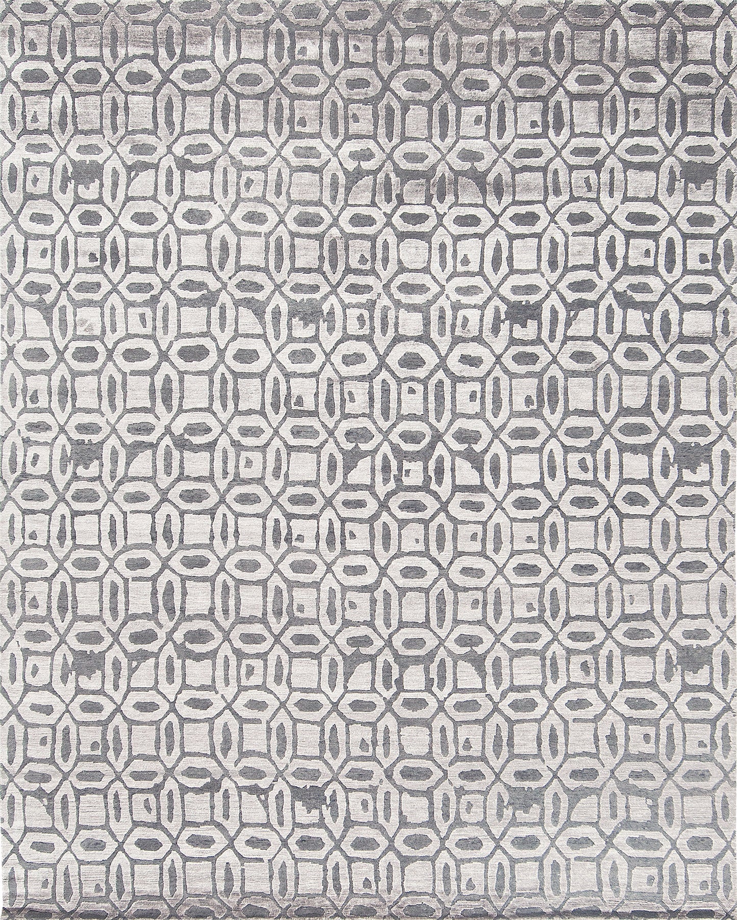 Modern Rug Image 7804 Modern Design Bamboo Silk Rug Rallegra