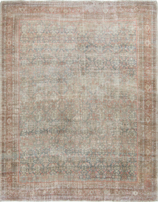 Antique Persian Mahal Rug 27015