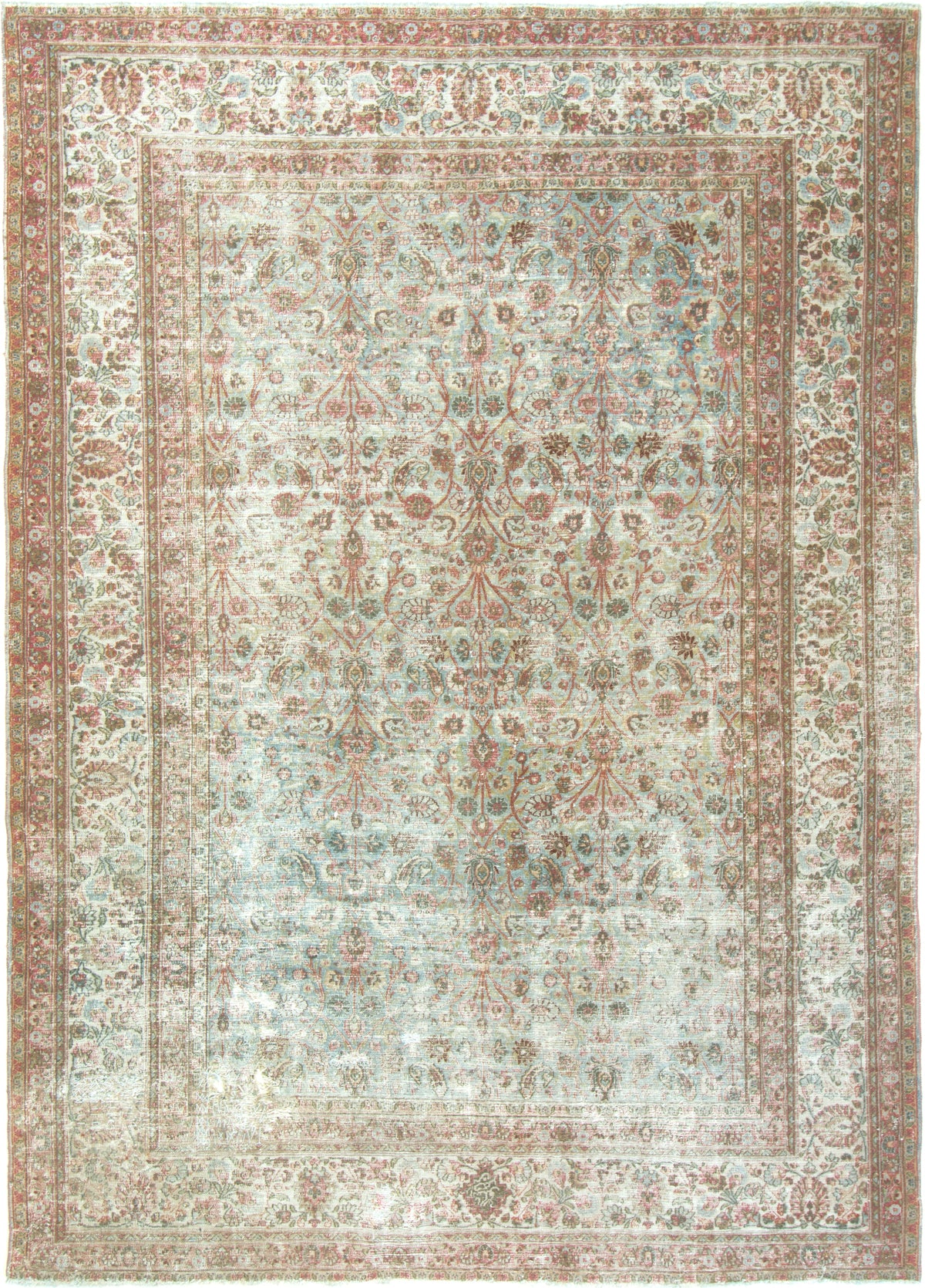 Antique Persian Dorokhsh Rug 27107