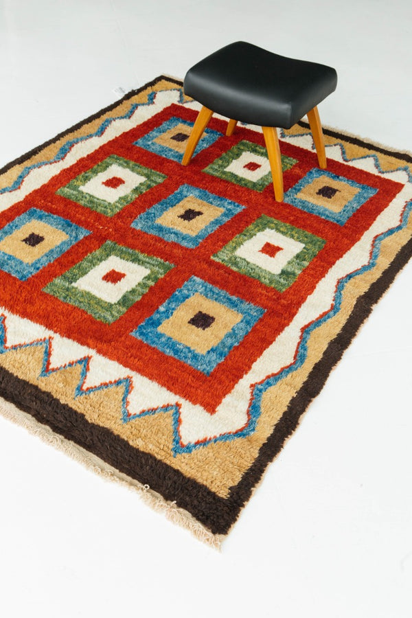 Modern Rug Image 13795 Vintage Turkish Tulu Rug