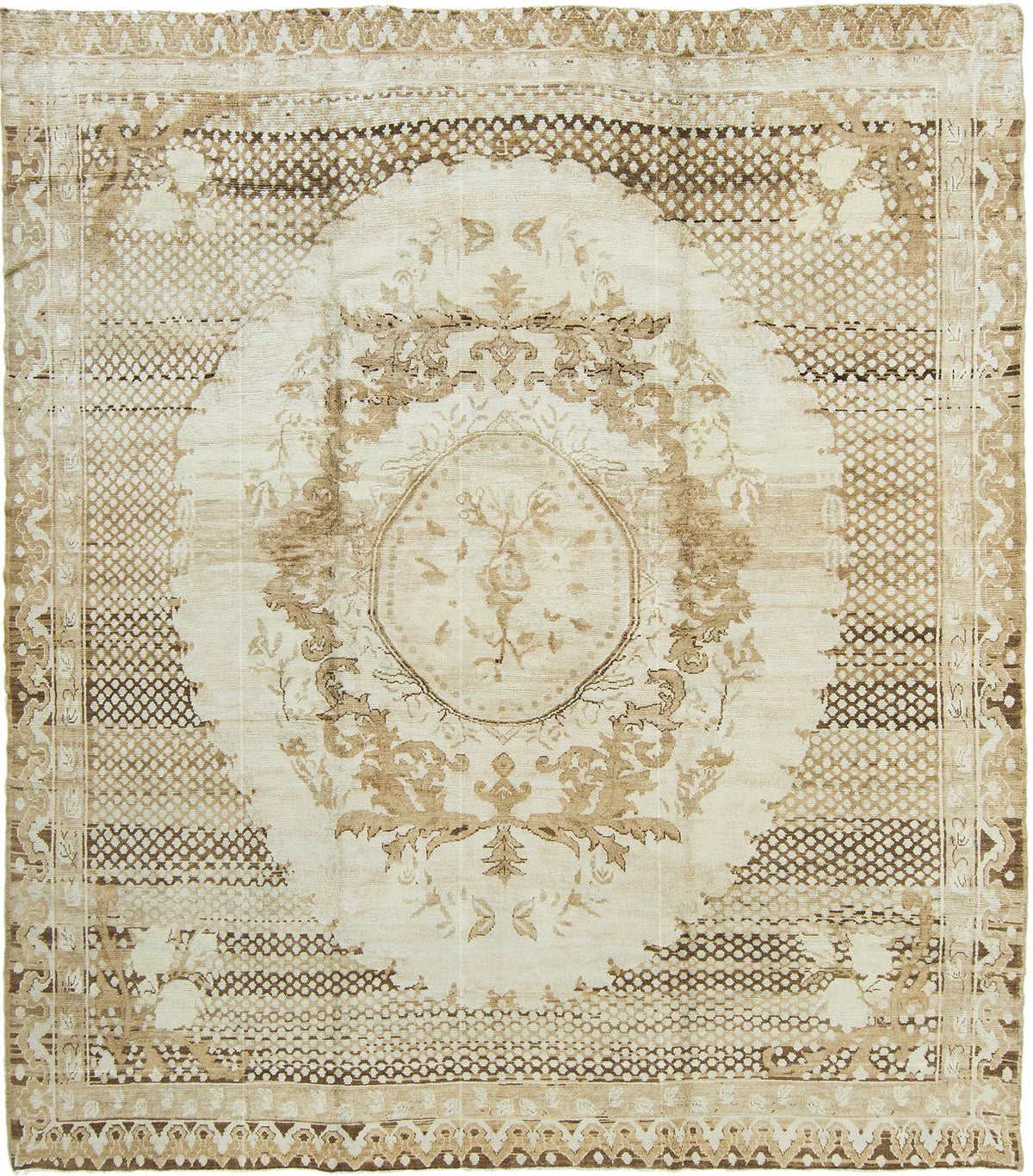 Vintage Turkish Kars Rug - hand-knotted in Turkey - one-of-a-kind handmade area rug [#3]