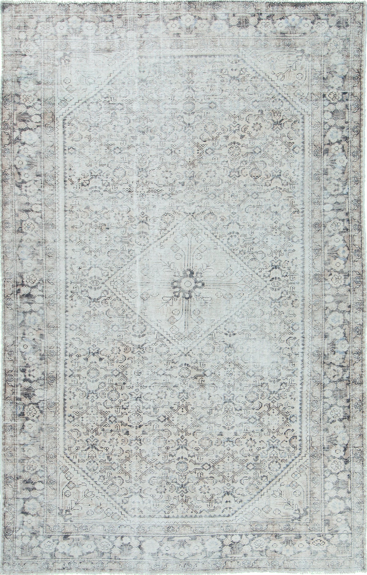 Persian Rug 3911 Vintage Persian Malayer 27116