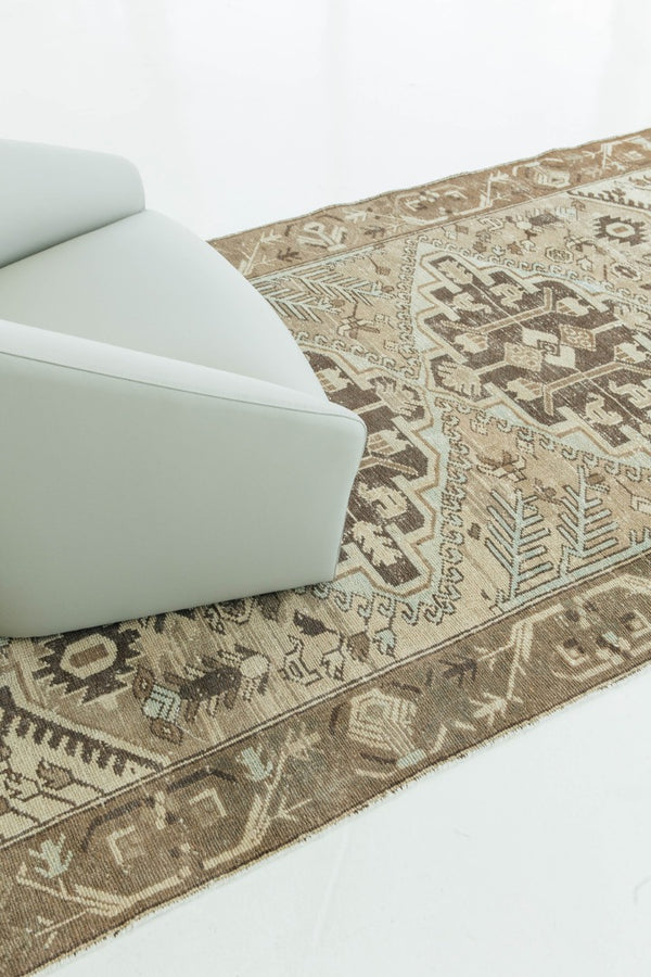 Persian Rug 3965 Vintage Persian Malayer Rug 27140