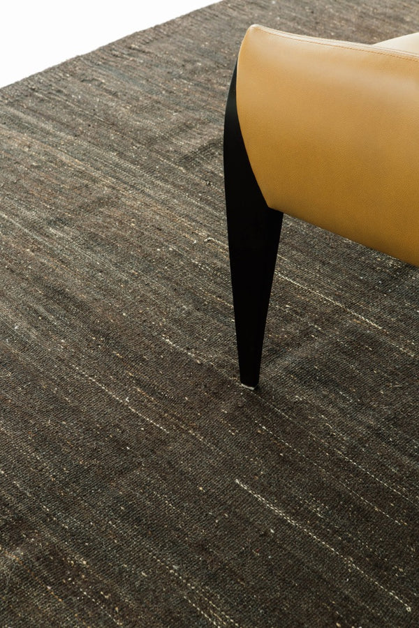 Vintage Anatolian Turkish Flat Weave Kilim - flat-weave kilim, hand-knotted in Turkey - styled in room setting [#28]