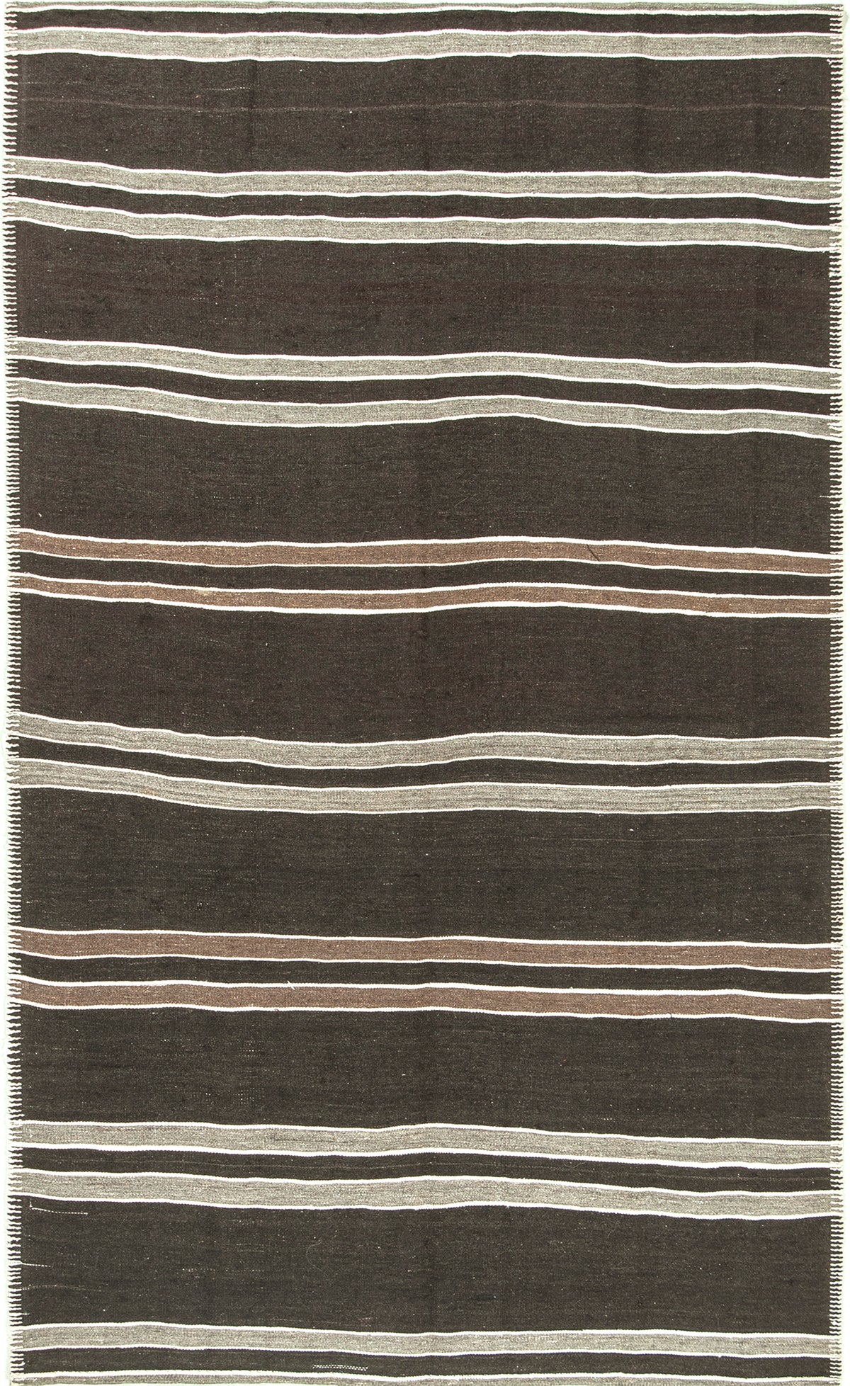 Vintage Anatolian Turkish Flat Weave Kilim - flat-weave kilim, hand-knotted in Turkey - one-of-a-kind handmade area rug [#31]