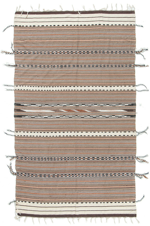 Vintage Anatolian Turkish Flat Weave Kilim