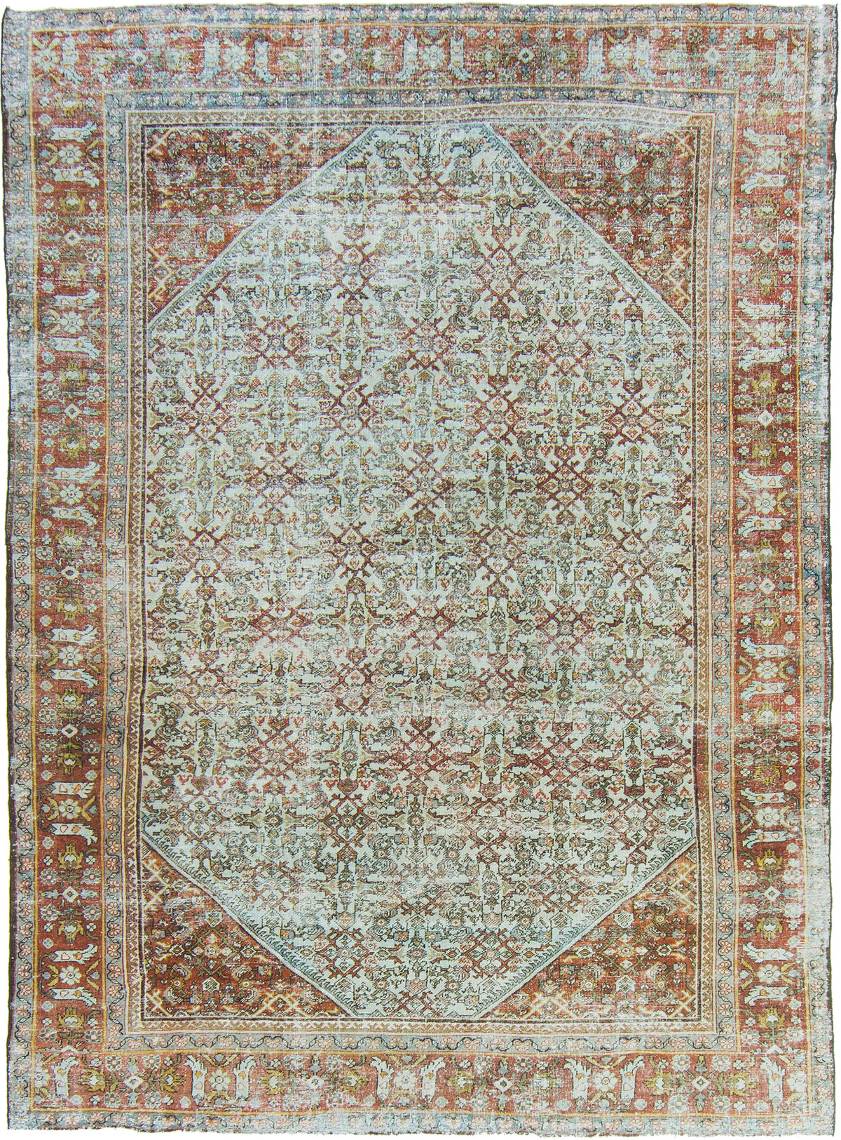 Antique Persian Mahal 27254