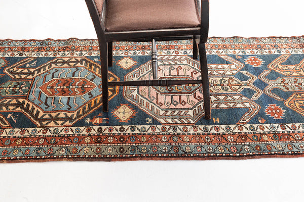 Persian Rug 1935 Antique Persian Serapi Runner 27255