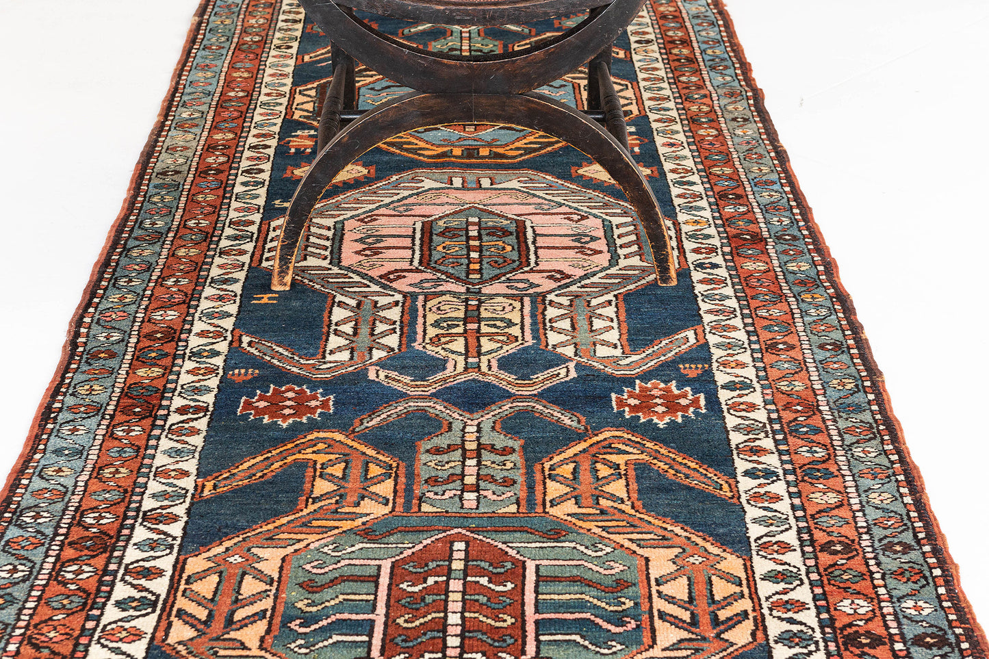 Antique Persian Serapi Runner 27255