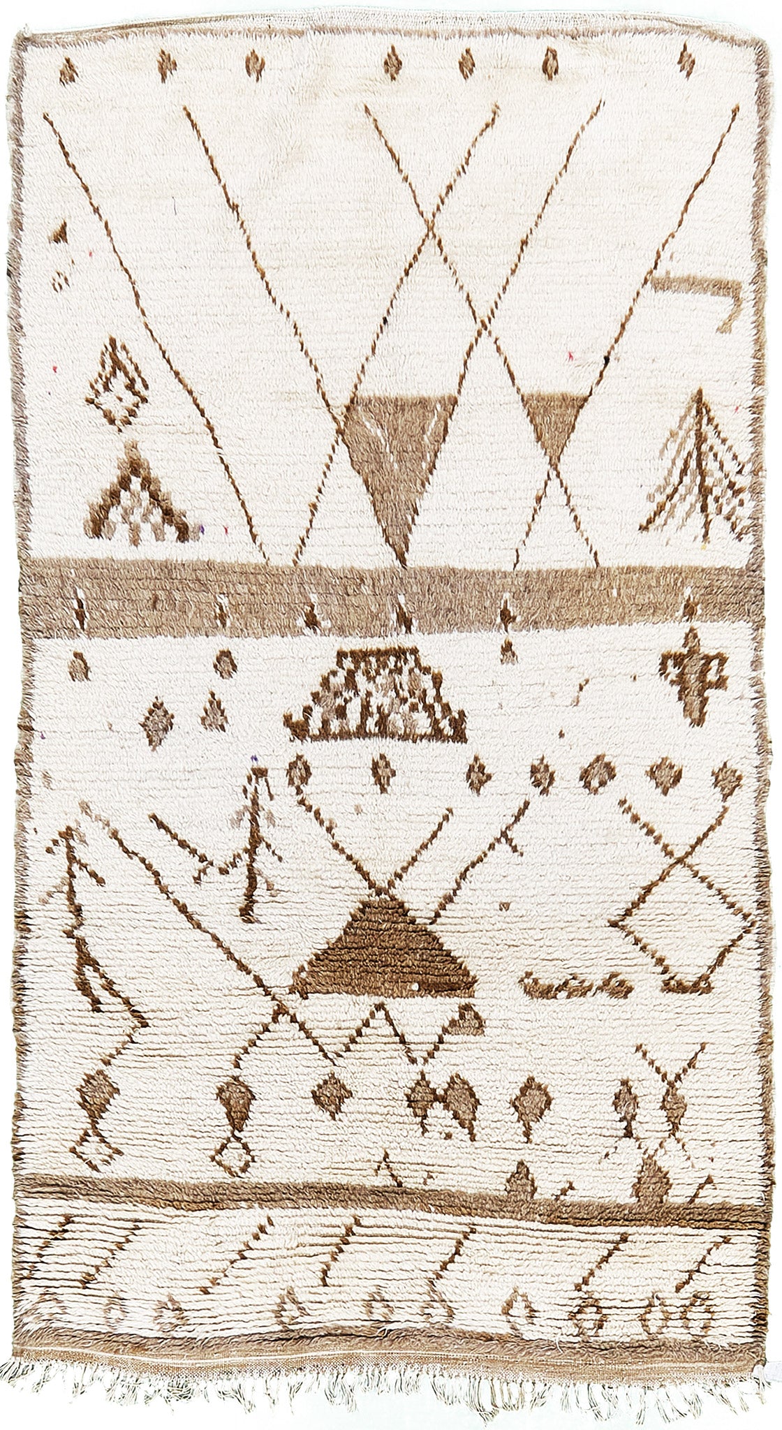 Modern Rug Image 12427 Vintage Moroccan Azilal Tribe Berber Rug