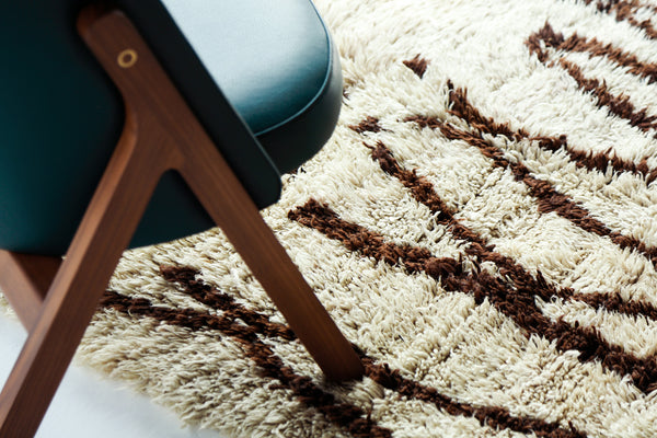 Modern Rug Image 13495 Vintage Moroccan Mrirt Berber Tribe Rug