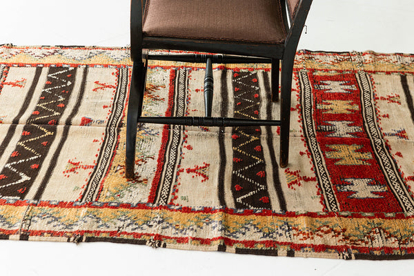 Modern Rug Image 12368 Vintage Moroccan Azilal Tribe Berber Embossed Rug