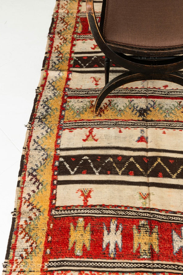 Modern Rug Image 12370 Vintage Moroccan Azilal Tribe Berber Embossed Rug