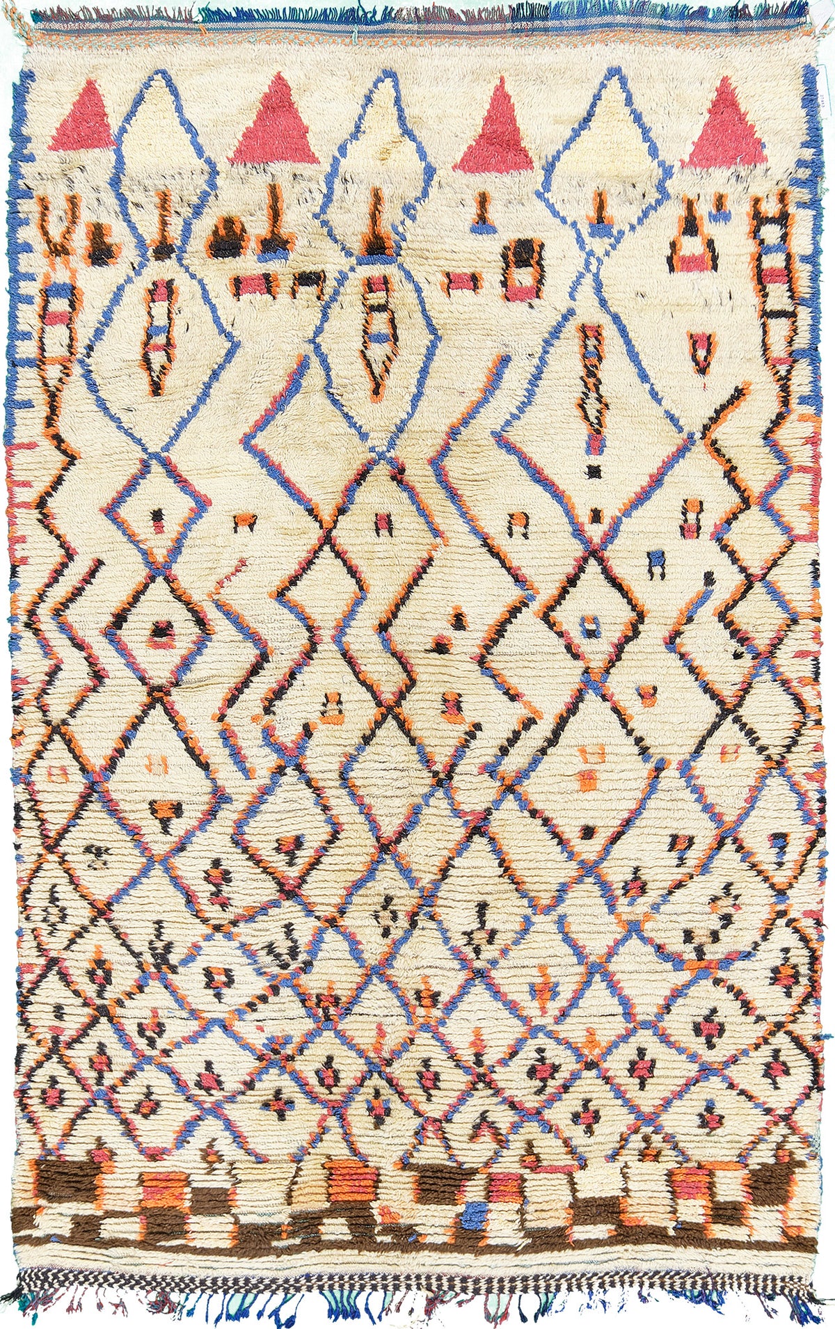 Modern Rug Image 12564 Vintage Moroccan Azilal Tribe Berber Rug