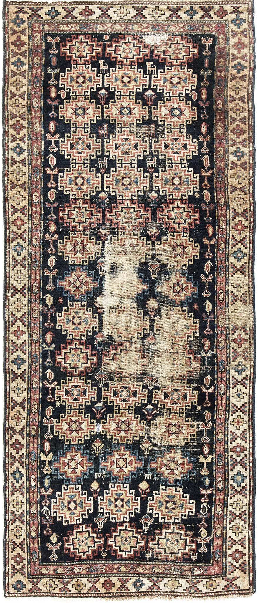 Persian Rug 1594 Antique Persian Malayer Runner