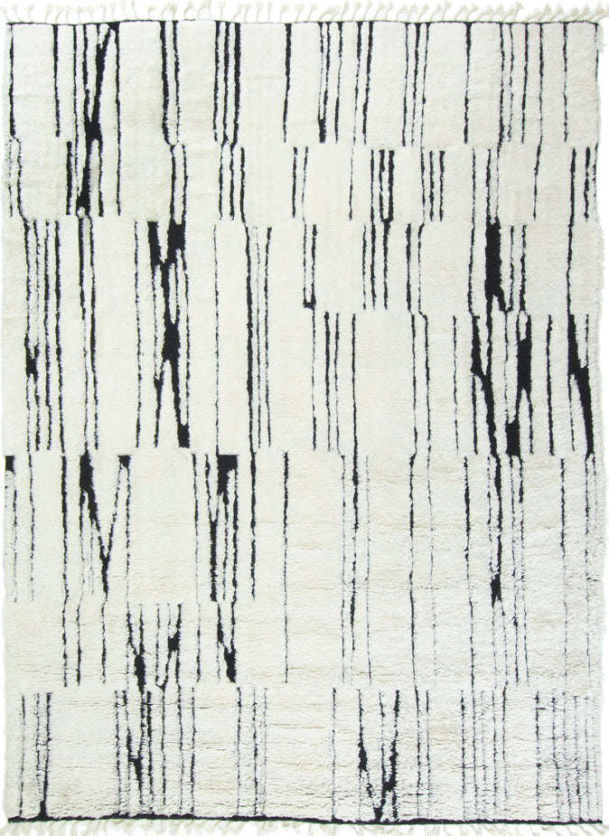 Modern Rug Image 8956 Notes, Design Rhymes Collection