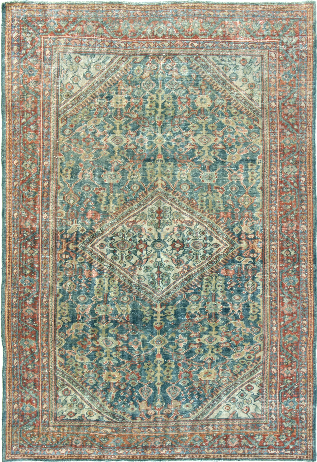 Antique Persian Malayer Rug 27653