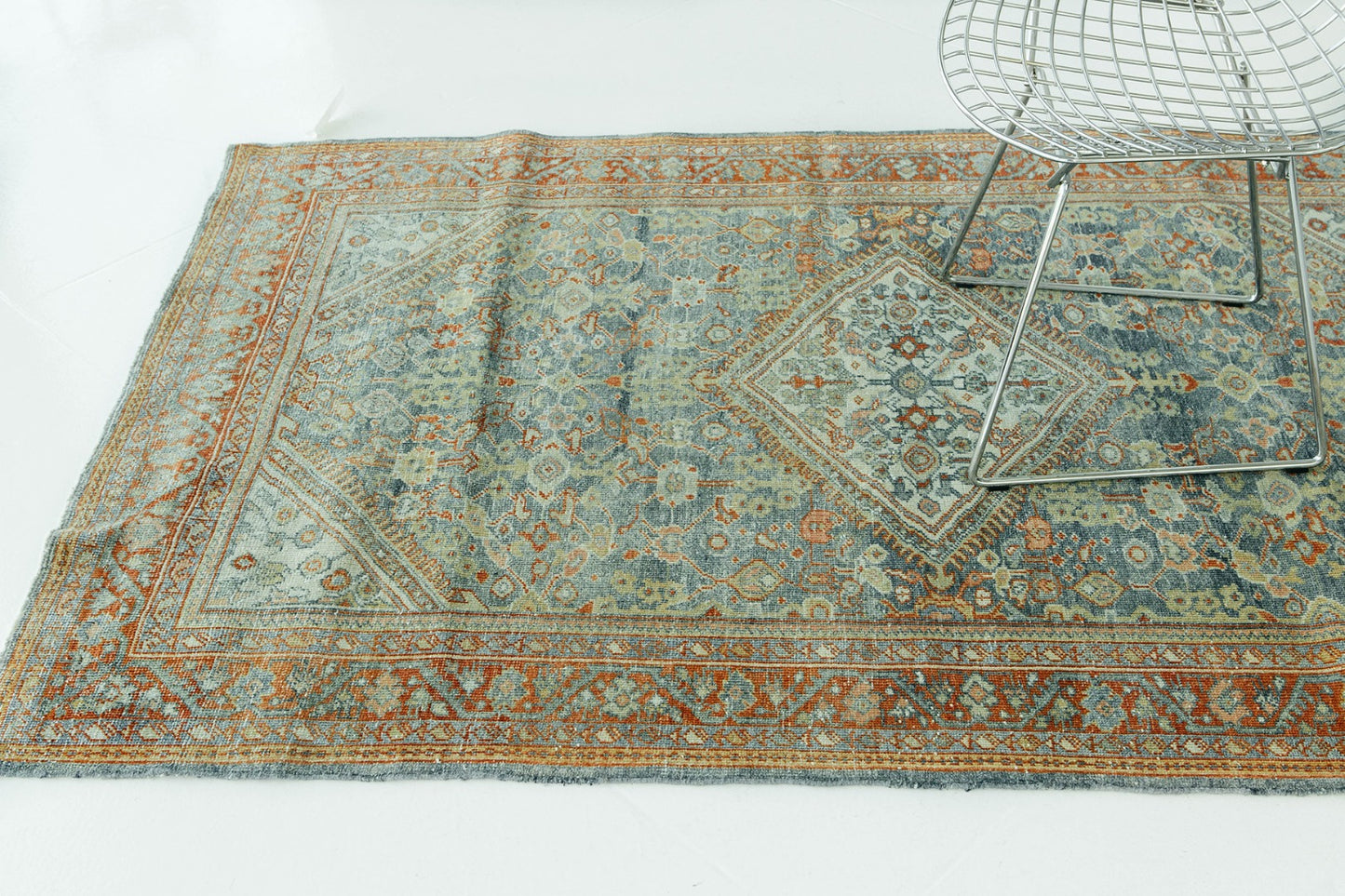 Antique Persian Malayer Rug 27653