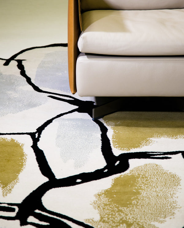 Modern Rug Image 10897 Stone River, Design Rhymes Collection