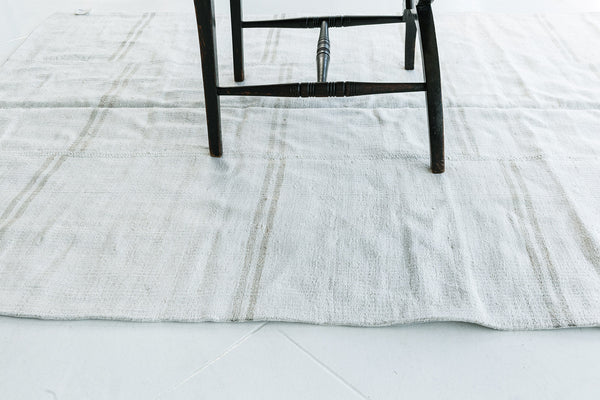 Vintage Anatolian Turkish Flat Weave Kilim - flat-weave kilim, hand-knotted in Turkey - styled in room setting [#10]