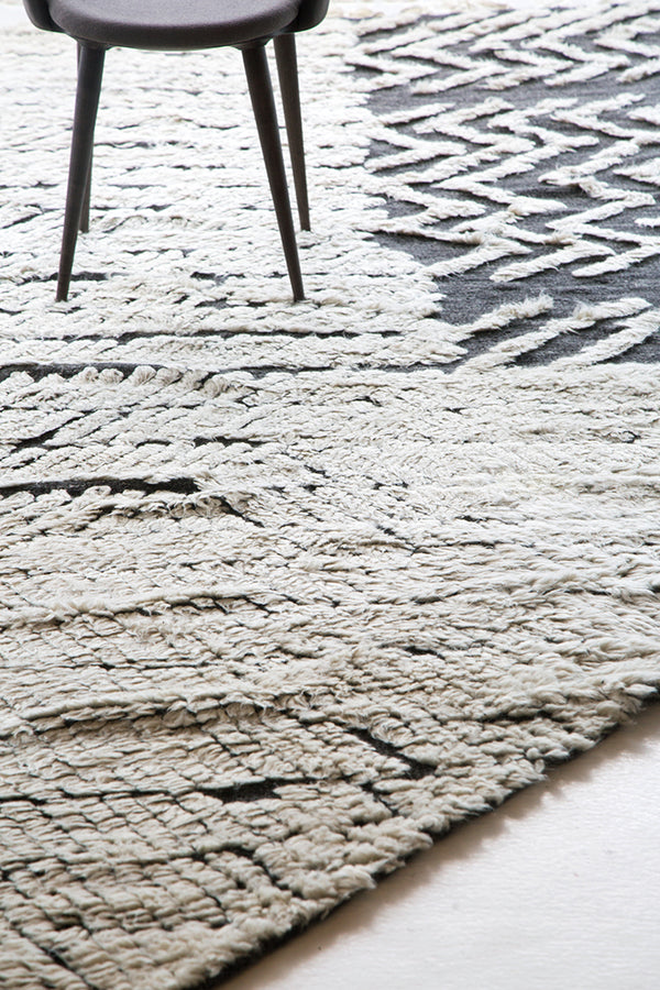 Malmo, ZigZigZag Collection - close-up of weave texture and pile [#2]