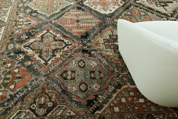 Persian Rug 162 Antique Persian Bakhtiari 27891