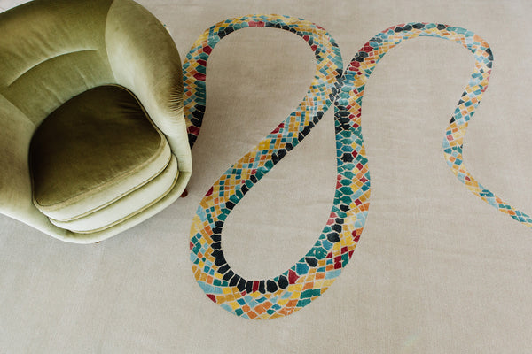 Year of the Snake by Liesel Plambeck - detailed border and fringe [#1]