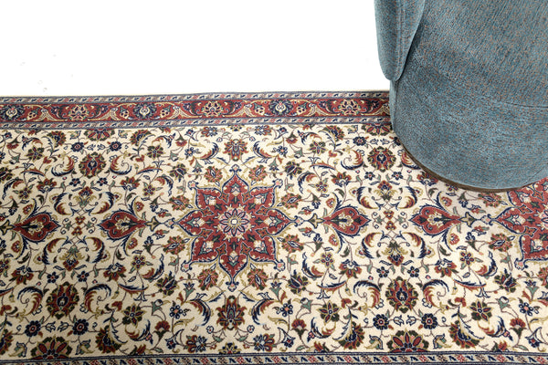 Persian Rug 3614 Vintage Persian Kashan 28022