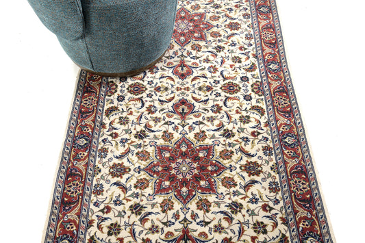 Persian Rug 3610 Vintage Persian Kashan 28022