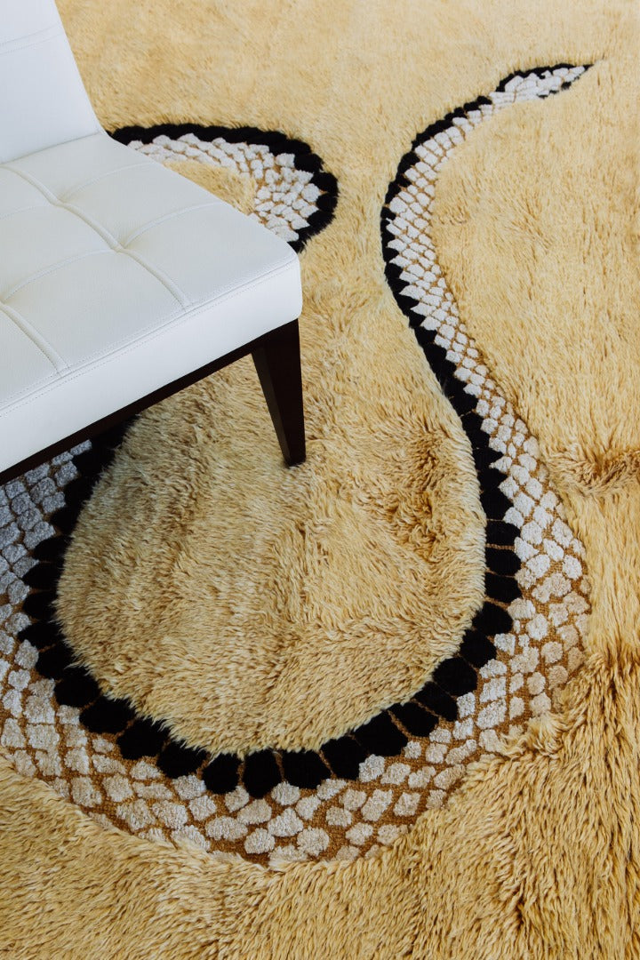 Modern Rug Image 14011 Year of the Snake by Liesel Plambeck