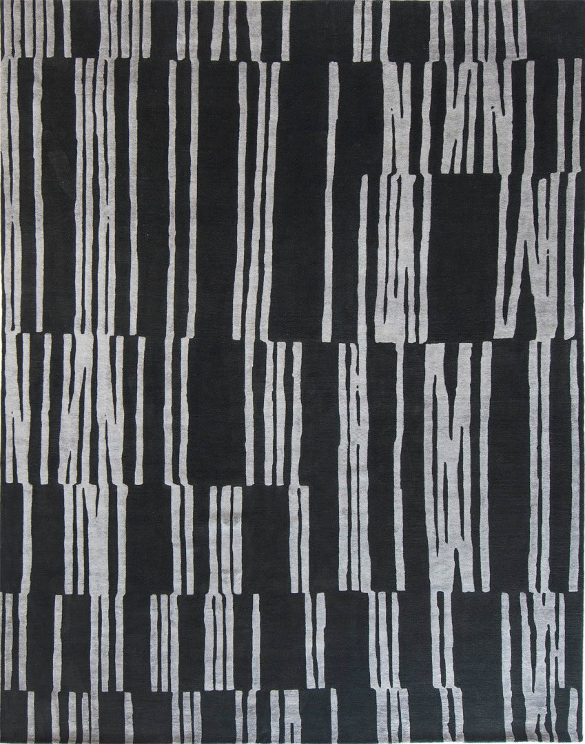 Modern Rug Image 8953 Notes, Design Rhymes Collection